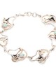 Opalites Silver Bracelet-BRACELETS & BANGLES Opalites Silver Bracelet