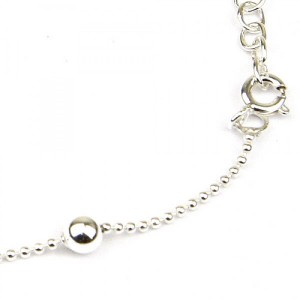 Silver Chain Ball Bracelet Silver Chain Ball Bracelet