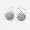 Celtic Design Sterling Silver Hook Earrings