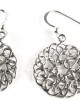 Celtic Design Sterling Silver Hook Earrings