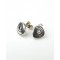 Silver and Sky Blue Topaz Stud Earrings