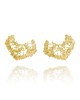 Silver Earrings, Gold Plated, Erika