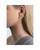 Silver Earrings, Gold Plated, Erika