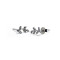 Sterling Silver Leaf Stud Earrings