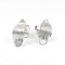 Silver Raven Stud Earrings
