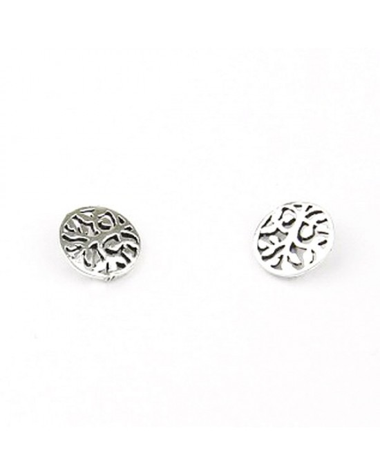 Sterling Silver Celtic Push-Back Earrings