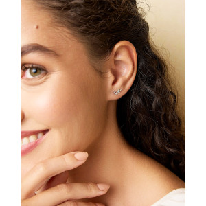 Sterling Silver Leaf Stud Earrings Sterling Silver Leaf Stud Earrings