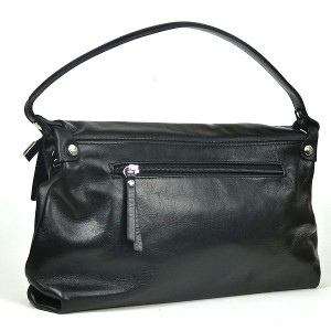 Black Italian Leather Handbag Black Italian Leather Handbag
