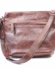 Brown Leather Shoulder Bag - Kiena-Jewellery