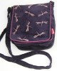 Dragonfly Corduroy Flap Bag, Grape-HANDBAGS Dragonfly Corduroy Flap Bag, Grape