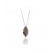 Bronze Feather Pendant 