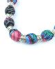 Liberty Silk Satin Bubble Necklace - Pink Nouveau Liberty Silk Satin Bubble Necklace - Pink Nouveau