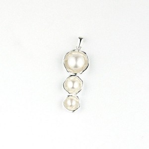 Silver Freshwater Pearl Pendant Silver Freshwater Pearl Pendant