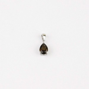Sterling Silver Smoky Quartz Pendant Sterling Silver Smoky Quartz Pendant