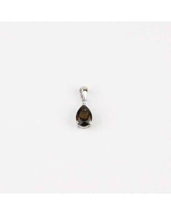 Sterling Silver Smoky Quartz Pendant