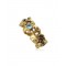 Blue Topaz Ring, Silver, Gold, Out of the Sea