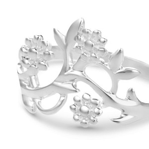 Flowering Branch Silver Ring Flowering Branch Silver Ring