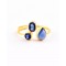 Gold Vermeil Silver Kyanite Ring
