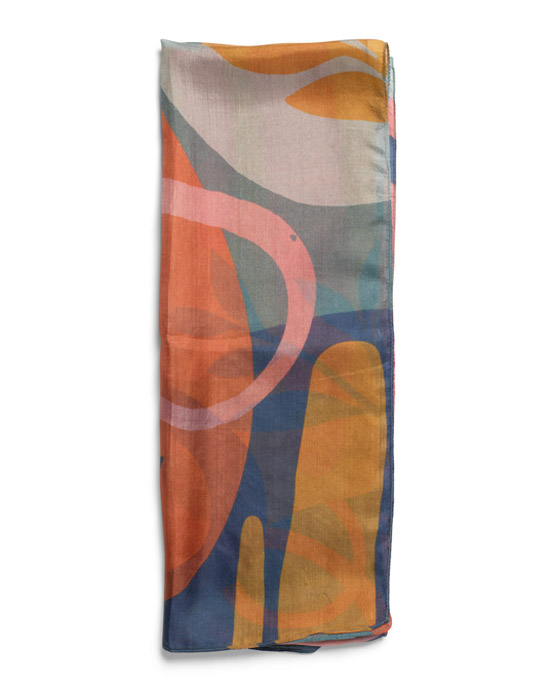 Silk Scarf Finian Multi Silk Scarf Finian Multi