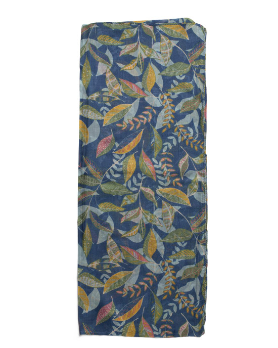 Silk Scarf Samoa Navy Silk Scarf Samoa Navy