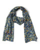 Silk Scarf Samoa Navy Silk Scarf Samoa Navy