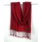 Cashmere Scarf, Crimson Red