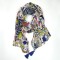 Cotton Wild Flower Scarf