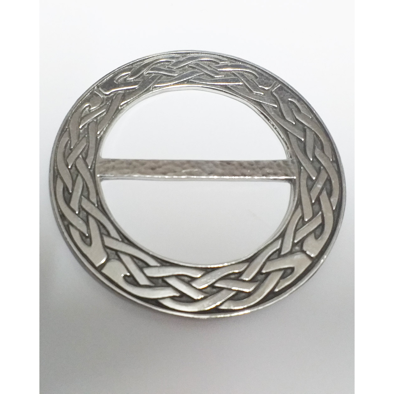 Celtic Knot Pewter Scarf Ring, Extra Large Kiena Jewellery