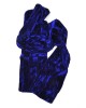 Iridescent Velvet Scarf, Sapphire-SCARVES, SHAWLS, PASHMINAS Iridescent Velvet Scarf, Sapphire