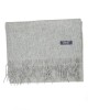 Lambswool Scarf in Light Grey-WOOL & CASHMERE SCARVES Lambswool Scarf in Light Grey