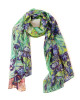 Long Pure Silk Scarf, Vincent Van Gogh Irises Long Pure Silk Scarf, Vincent Van Gogh Irises