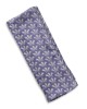 Printed Silk Scarf Petal Navy