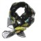 Pure Silk Flower & Butterfly Print Scarf