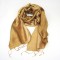 Silk Scarf - Gold