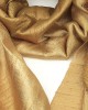 Silk Scarf - Gold-SCARVES, SHAWLS, PASHMINAS Silk Scarf - Gold