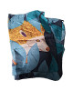 Printed Silk Scarf - Hedgehog Printed Silk Scarf - Hedgehog
