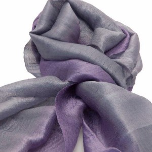 Silk Scarf - Lilac & Slate Silk Scarf - Lilac & Slate
