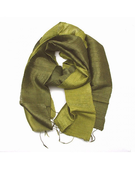 Silk Scarf - Olive