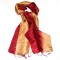 Silk Scarf - Red & Gold