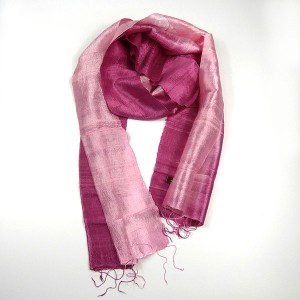 Silk Scarf - Rose