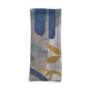 Printed Silk Scarf - Osaka Multi Printed Silk Scarf - Osaka Multi