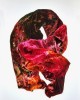 Multi Coloured Silk Velvet Shawl, Earth-SCARVES, SHAWLS, PASHMINAS Multi Coloured Silk Velvet Shawl, Earth