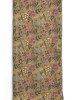 Printed Silk Scarf Regina Mustard Printed Silk Scarf Regina Mustard