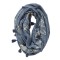 Snood Neck Scarf Leaf Blue, Elveden